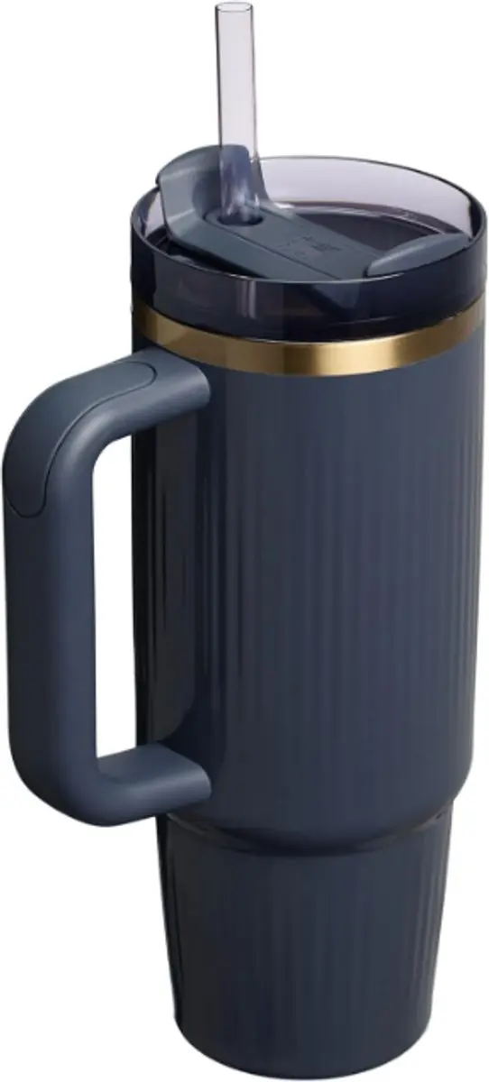 Stanley Quencher H2.0 Flowstate Tumbler 0.89L - RVS Thermosbeker - Fluted Twilight Gloss