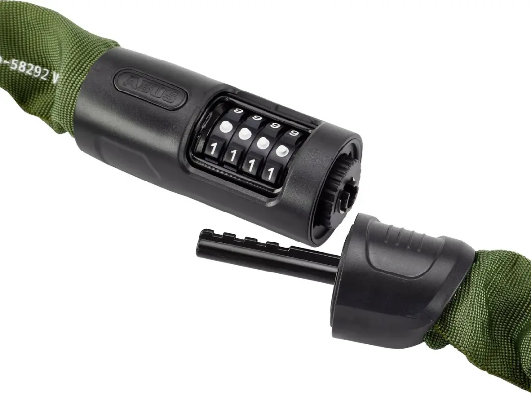 ABUS 8808C Kettingslot - 85cm - Groen - Security Level 9