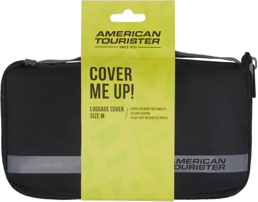 American Tourister Kofferhoes Medium 45x62x30cm - Black Grey