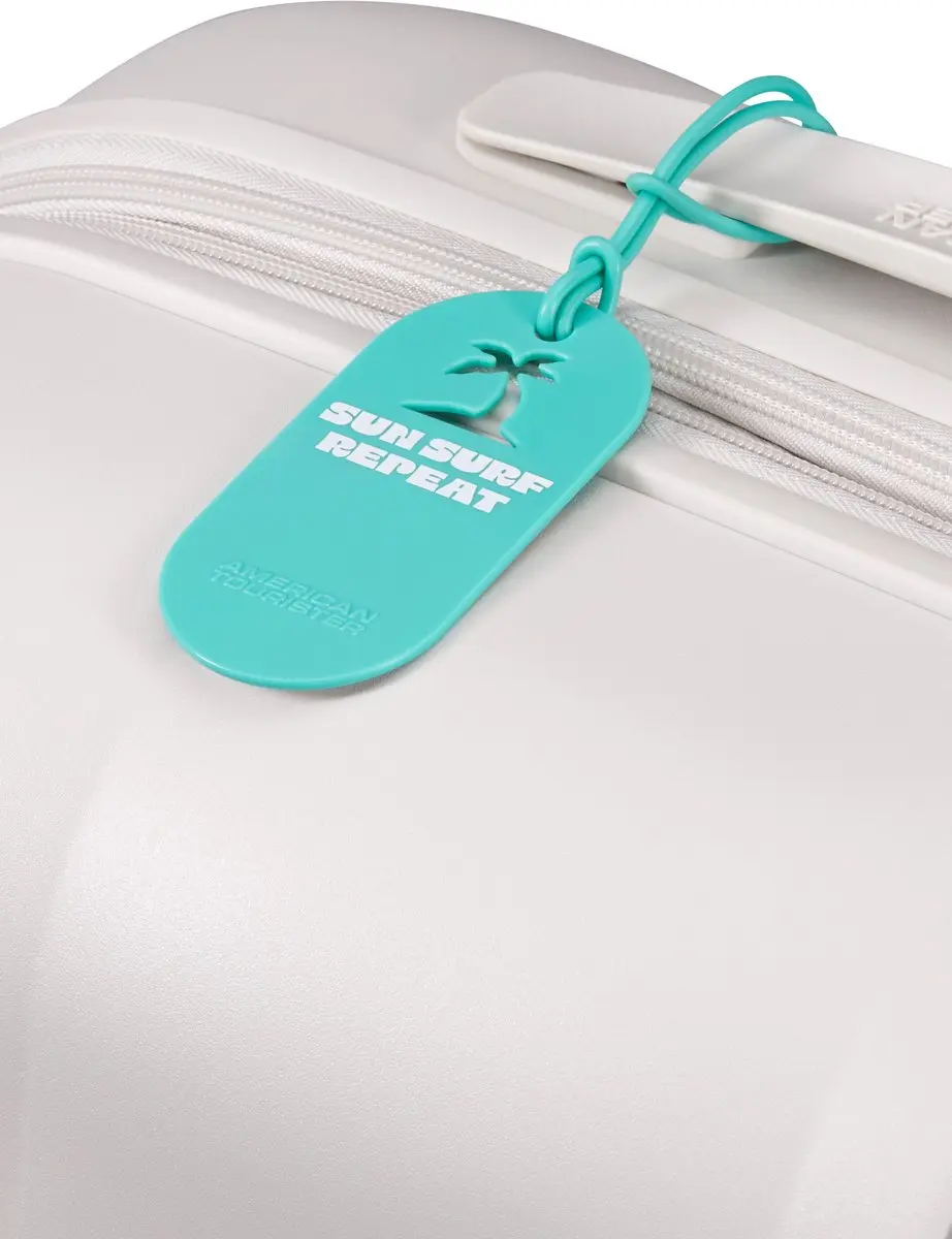 American Tourister Bagage Label Sun Surf Repeat - 2 Stuks - Turquoise
