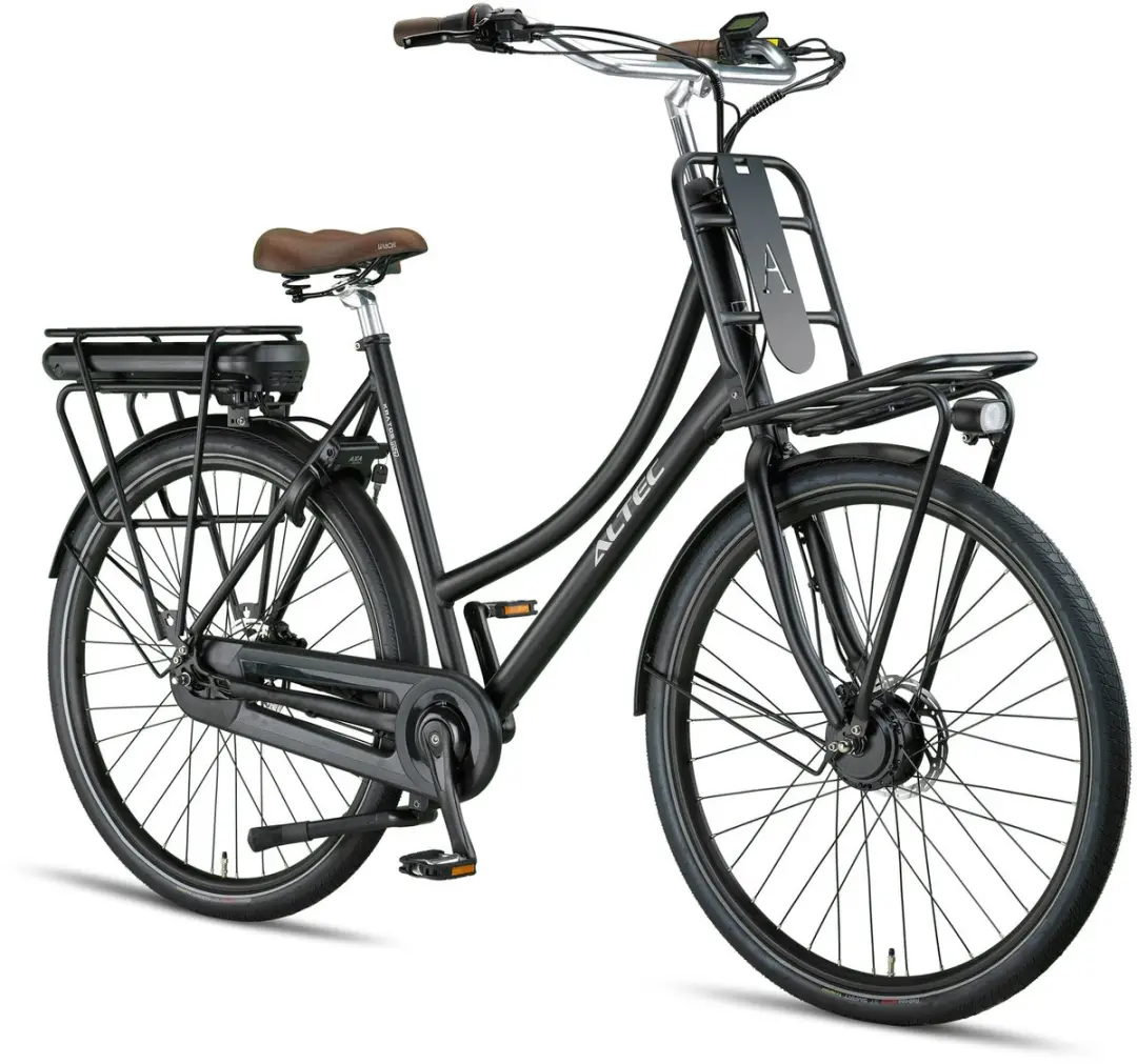 Altec Kratos Dames Elektrische Fiets 28" - Mat Zwart