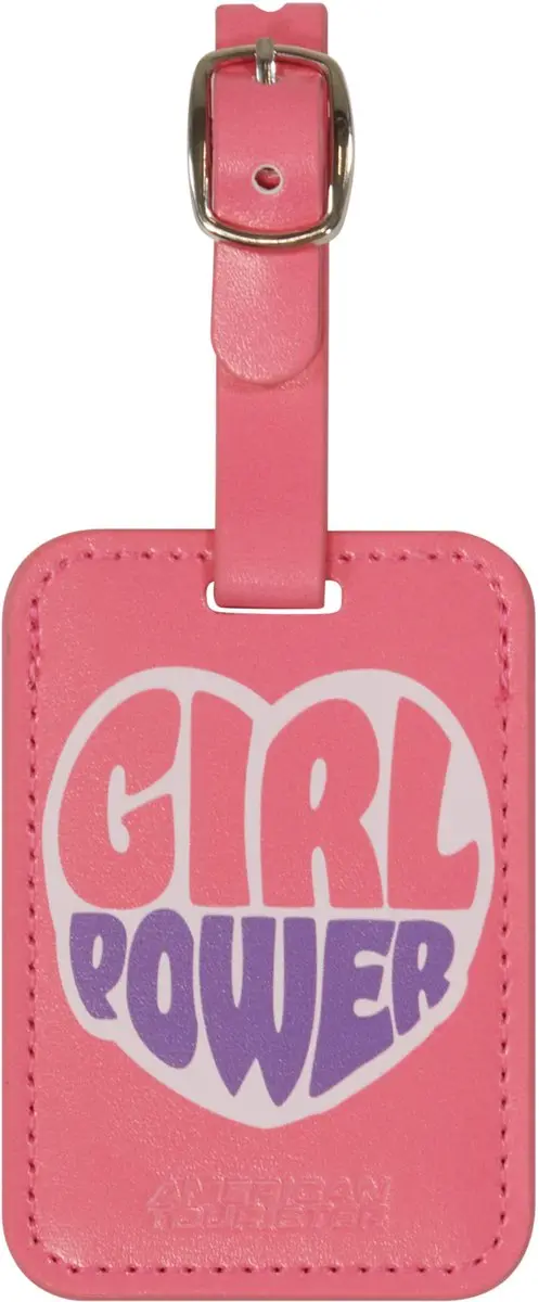 American Tourister Bagage Label Girl Power