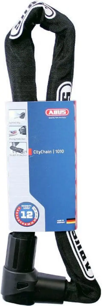 ABUS CityChain 1010 Kettingslot 85cm - Zwart - afbeelding 6 van 6