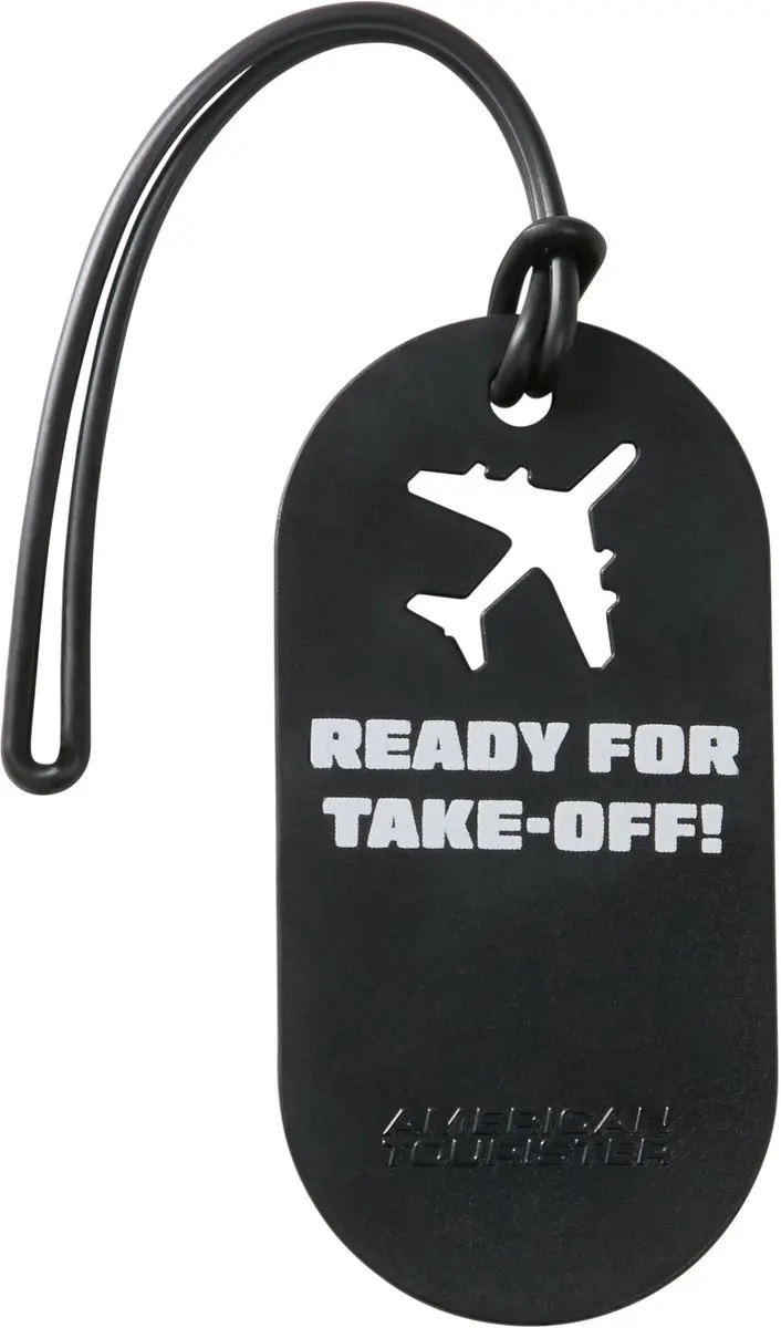 American Tourister Bagage Label Ready For Take-Off