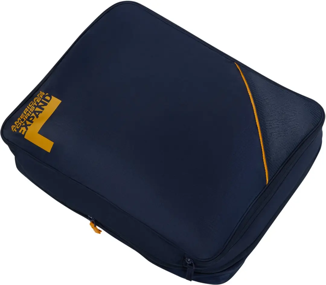 American Tourister Packing Cube Set S/M/L - Navy Orange - afbeelding 6 van 6