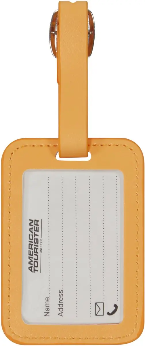 American Tourister Bagage Labels - 2 Stuks Papaya Pop