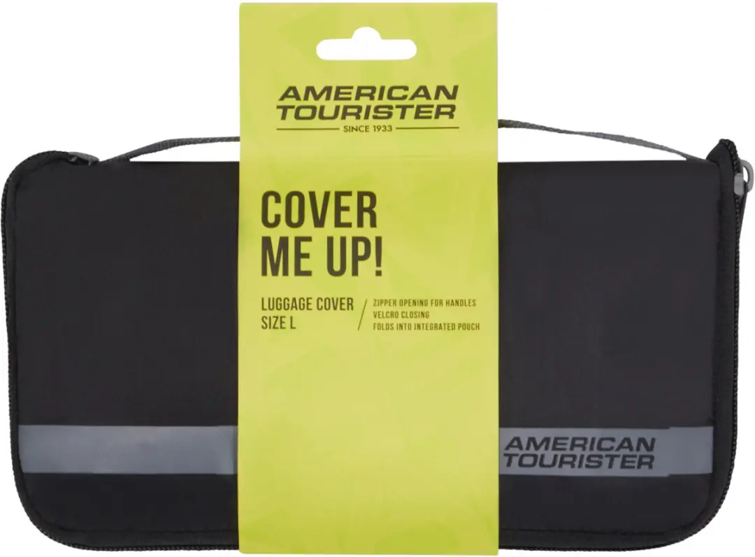 American Tourister Kofferhoes Large 50x71x30cm - Black Grey