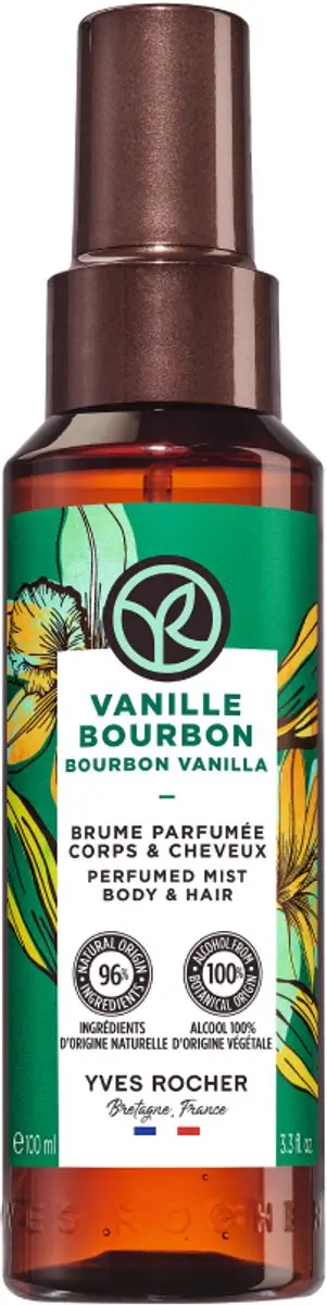 Yves Rocher Brume Parfumée Vanille Bourbon 100ml