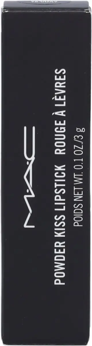 MAC Powder Kiss Devoted To Chili Lipstick 3g - Zwart