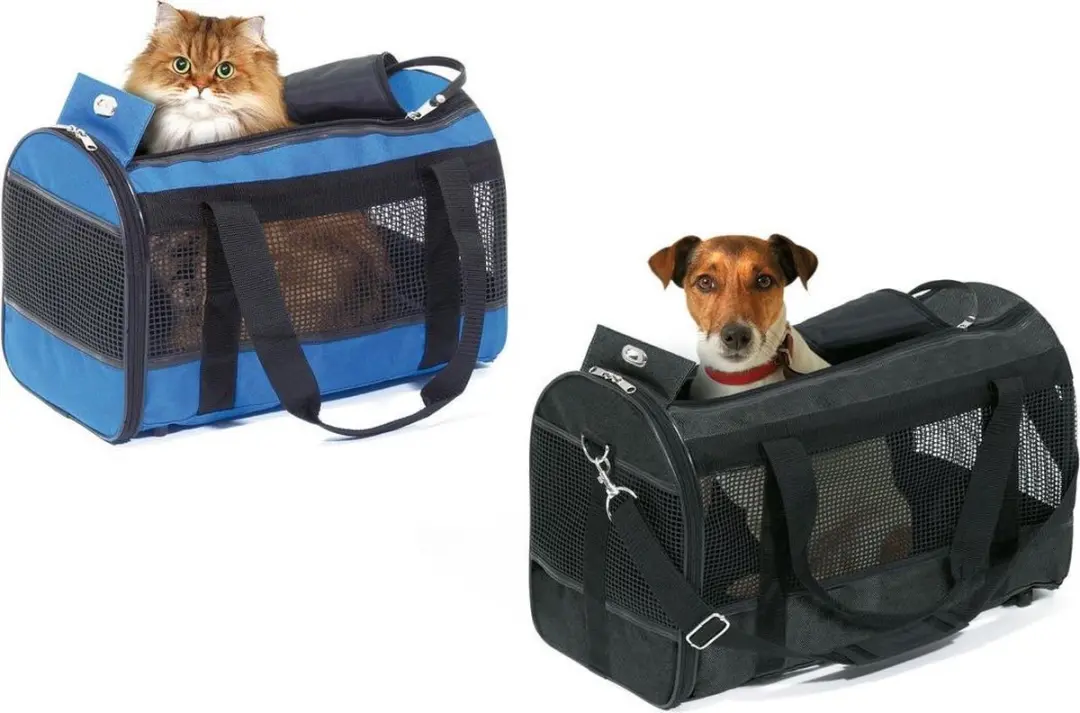 Flamingo Draagtas Divina Honden/Katten - Maat S 39x26x26cm