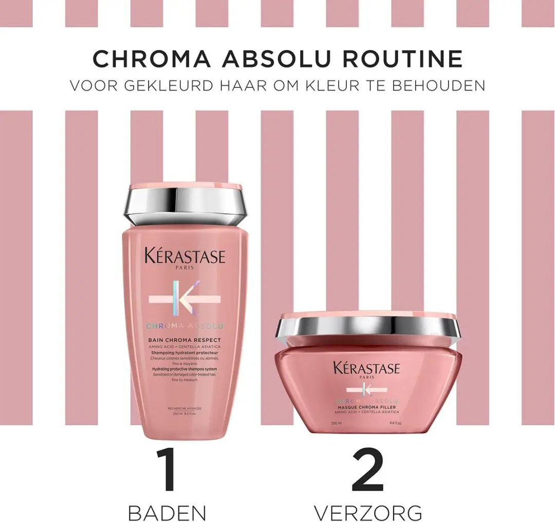 Kérastase Chroma Absolu Cadeauset - Shampoo & Masker 450ml