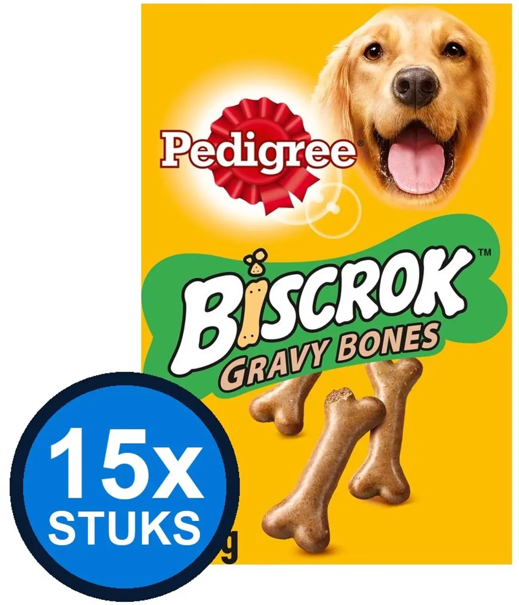 Pedigree Biscrok Gravy Bones Honden Snacks 6kg