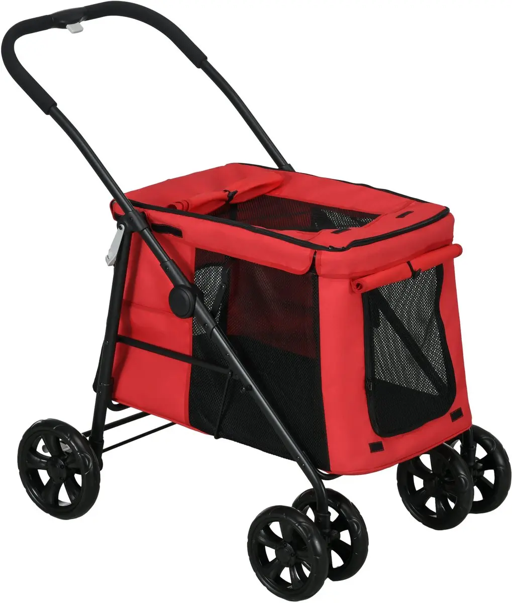 Pawhut Hondenbuggy Oxford-stof
