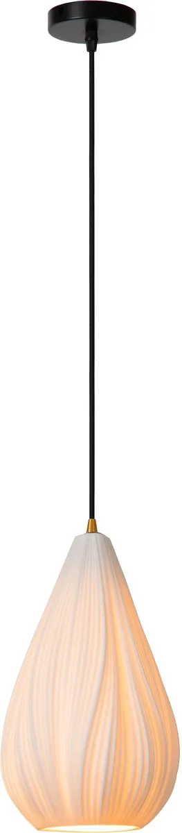Lucide Cinzia Hanglamp Ø18.3cm - 1xE27 Wit