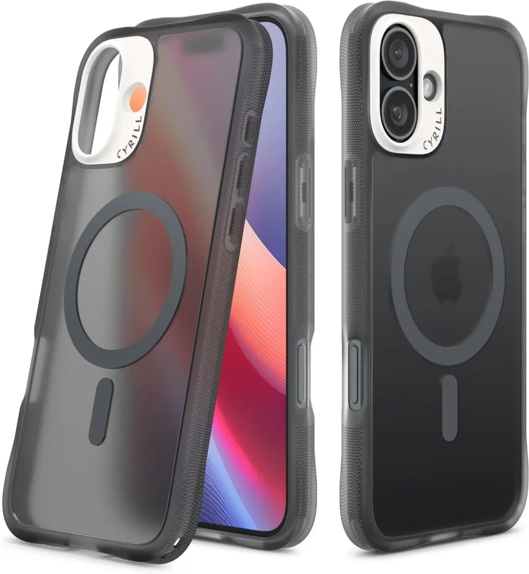 Spigen Cyrill Ultra Sheer Mag ACS08250 Hoesje - iPhone 16 Plus - Grijs