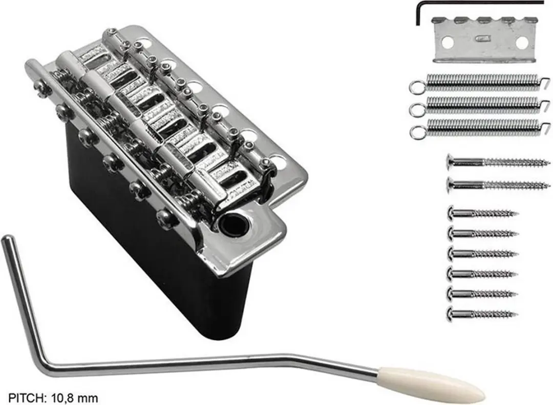 Wilkinson WV6S/C Tremolo Systeem - Chroom