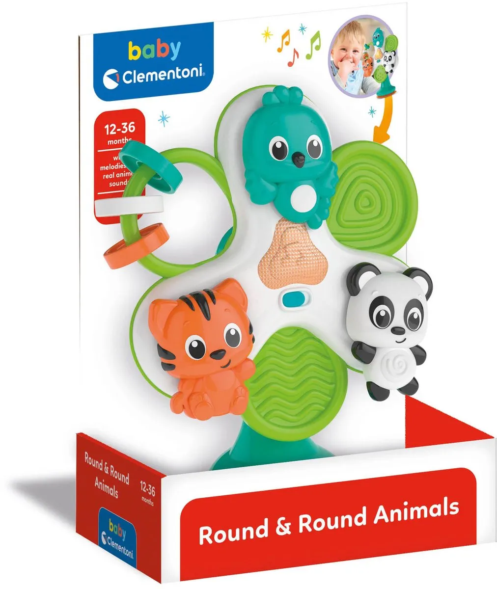 Clementoni Dierencirkel Kinderstoel - Multicolor