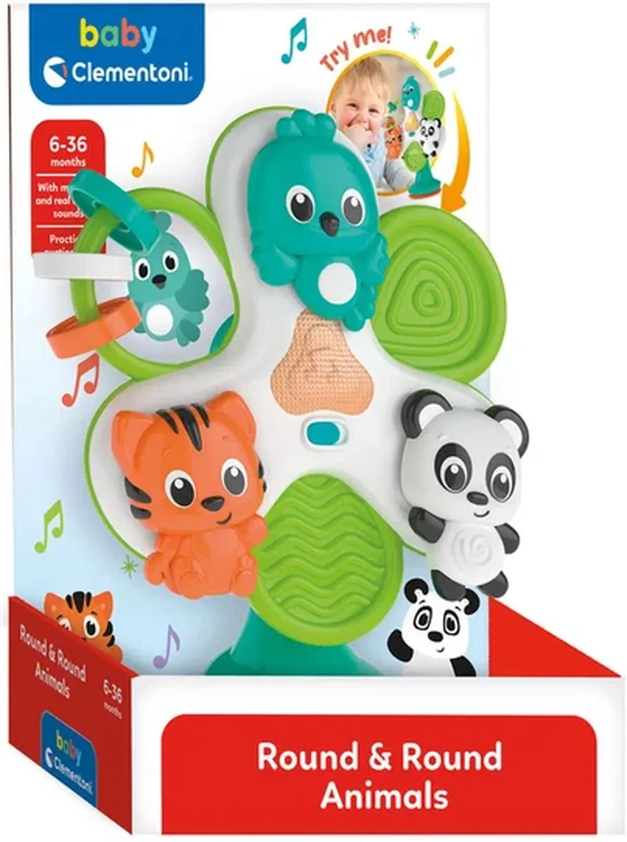 Clementoni Dierencirkel Kinderstoel - Multicolor
