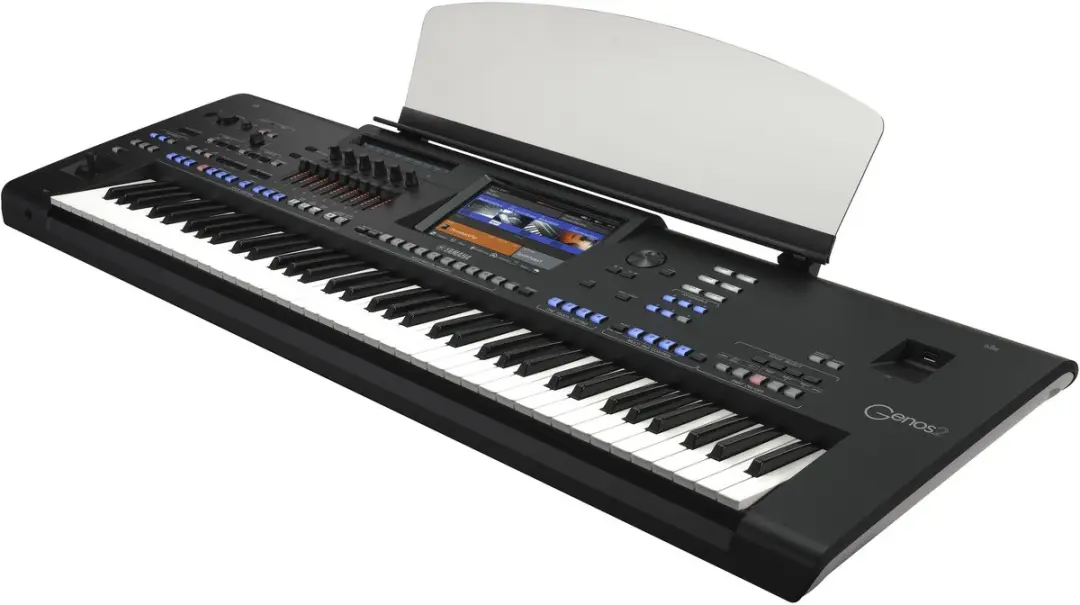 Yamaha Genos 2 Digital Arranger Workstation 88 Toetsen - Zwart - afbeelding 6 van 6