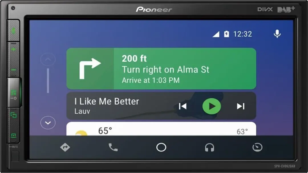 Pioneer SPH-EVO62DAB 2-DIN Autoradio - Apple CarPlay & Android Auto - 5x55W - Zwart