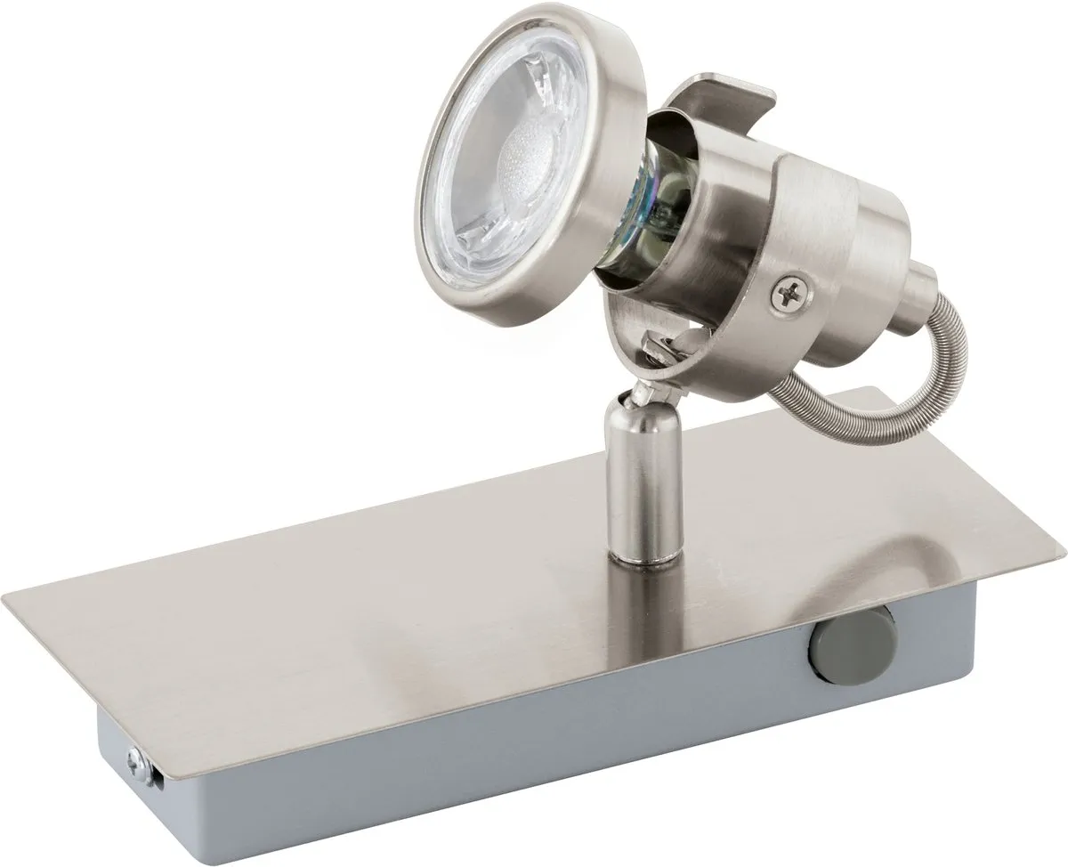 Eglo Tukon 3 Spot LED - Nikkel-Mat - 3000K