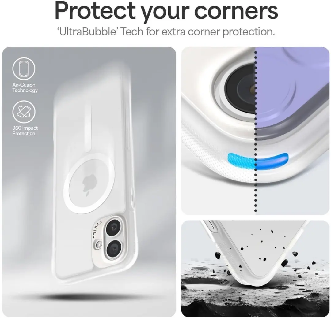 Spigen Hoesje iPhone 16 Plus Cyrill Ultra Sheer Mag - Transparant