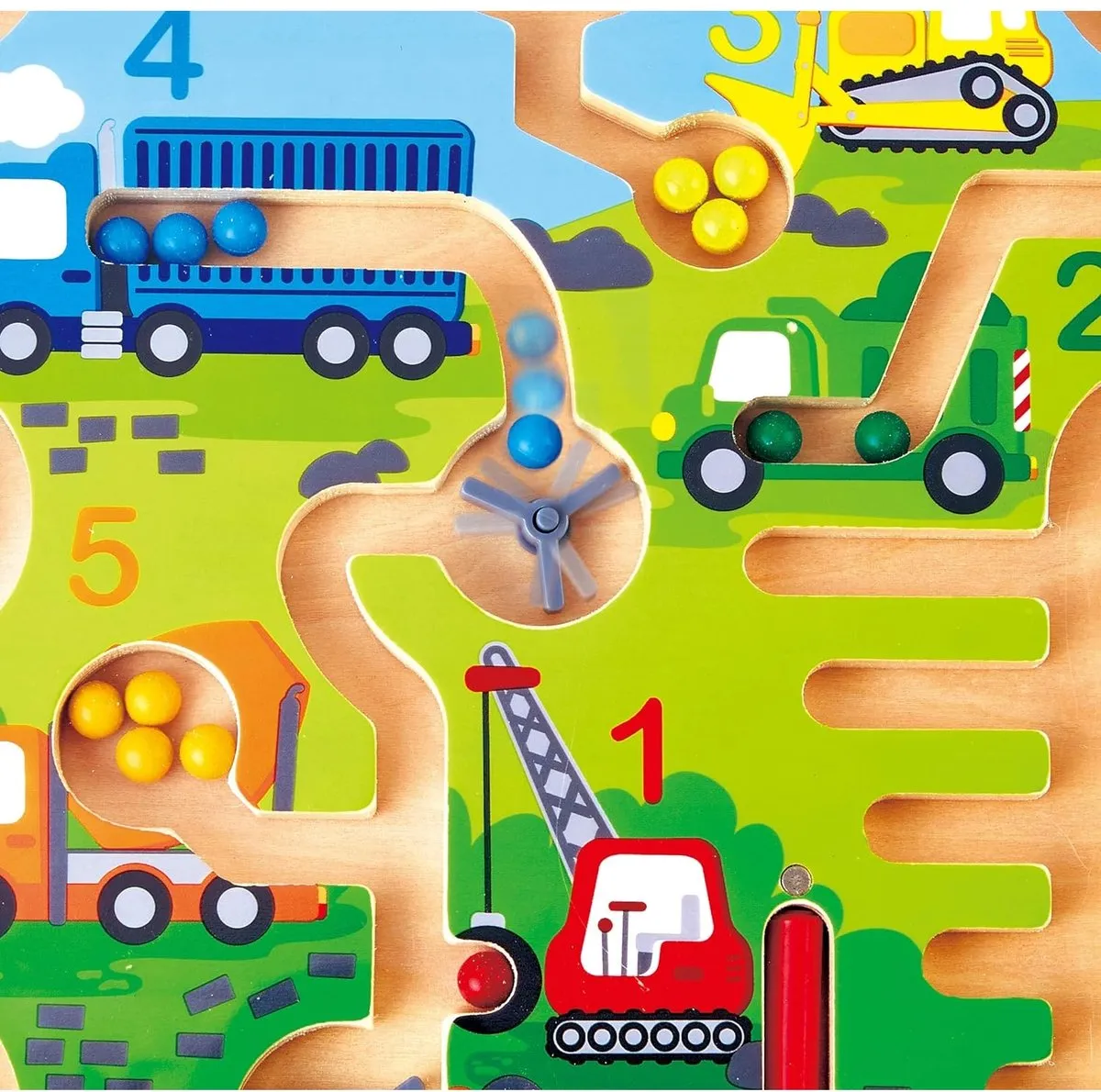 Hape Labyrinth E1713 - Bouwset - afbeelding 2 van 6