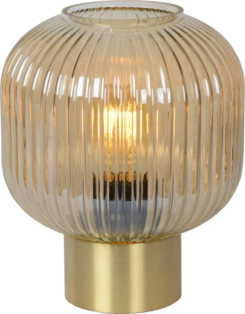 Lucide Maloto Tafellamp Ø20cm - Amber
