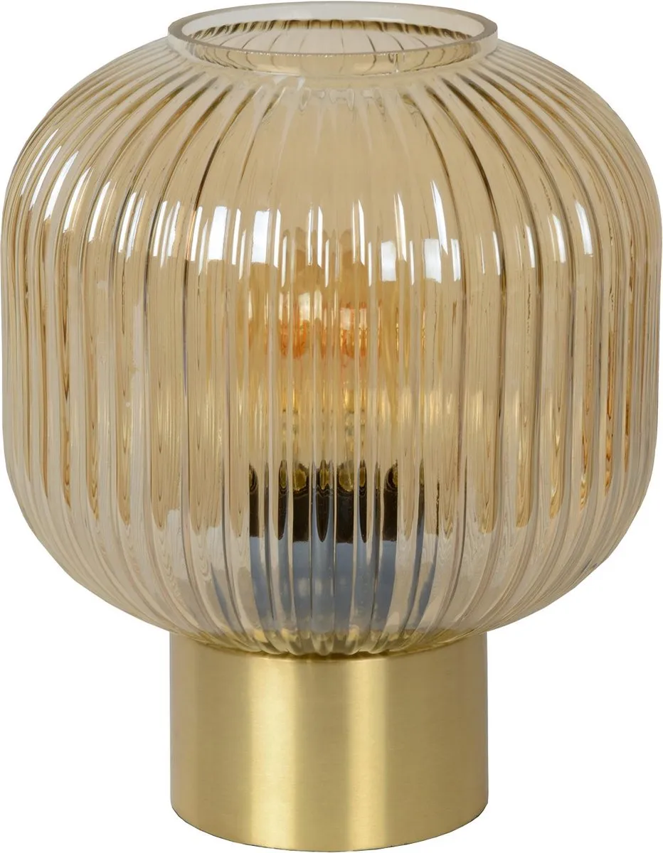 Lucide Maloto Tafellamp Ø20cm - Amber
