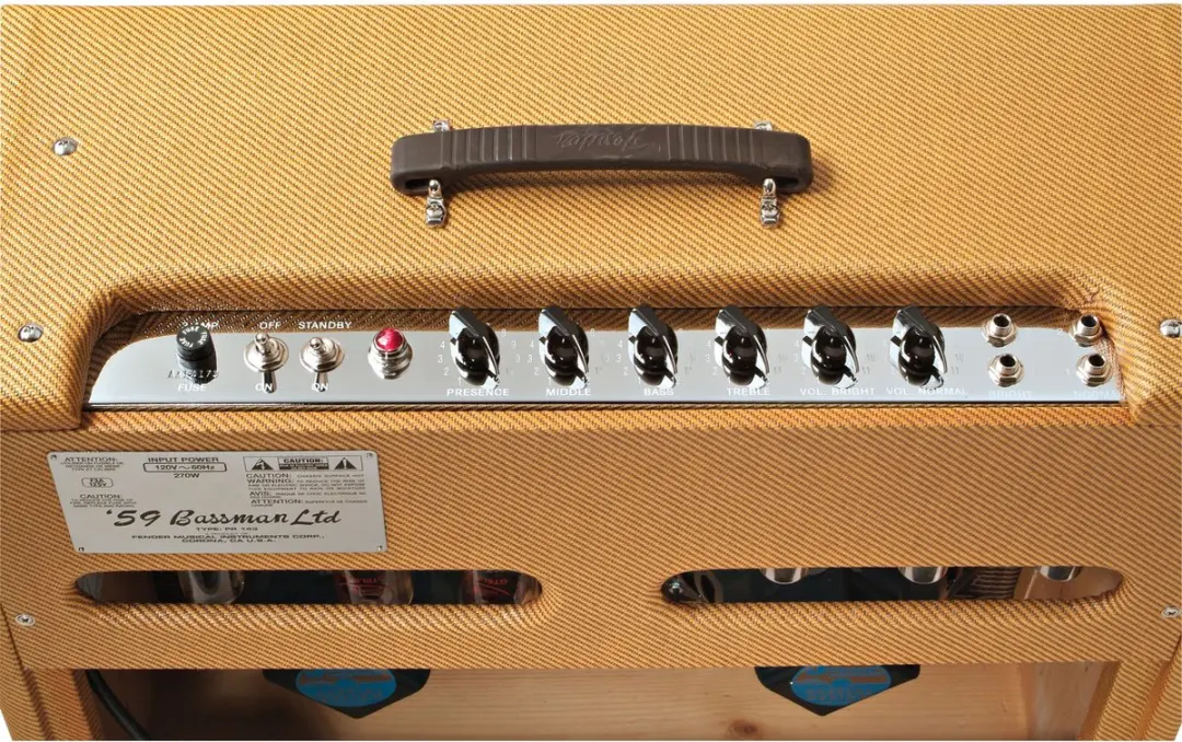 Fender 59 Bassman LTD 45W Gitaarversterker Combo - afbeelding 6 van 6