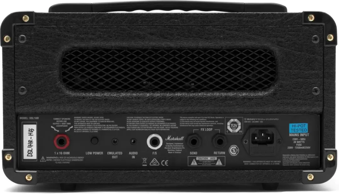 Marshall DSL1HR Gitaarversterker 5W - Zwart