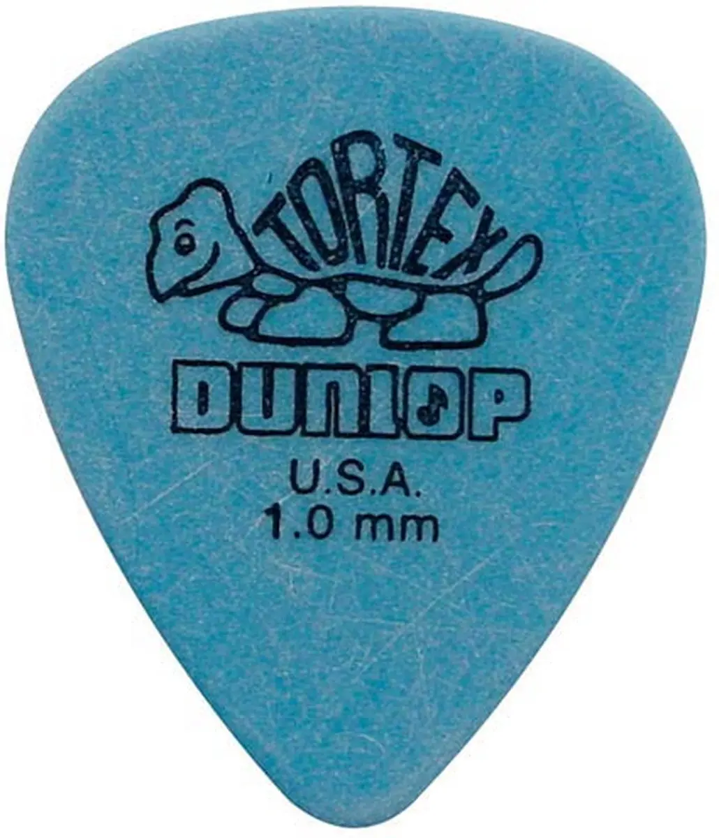 Dunlop Tortex Plectra 1.00mm Blauw