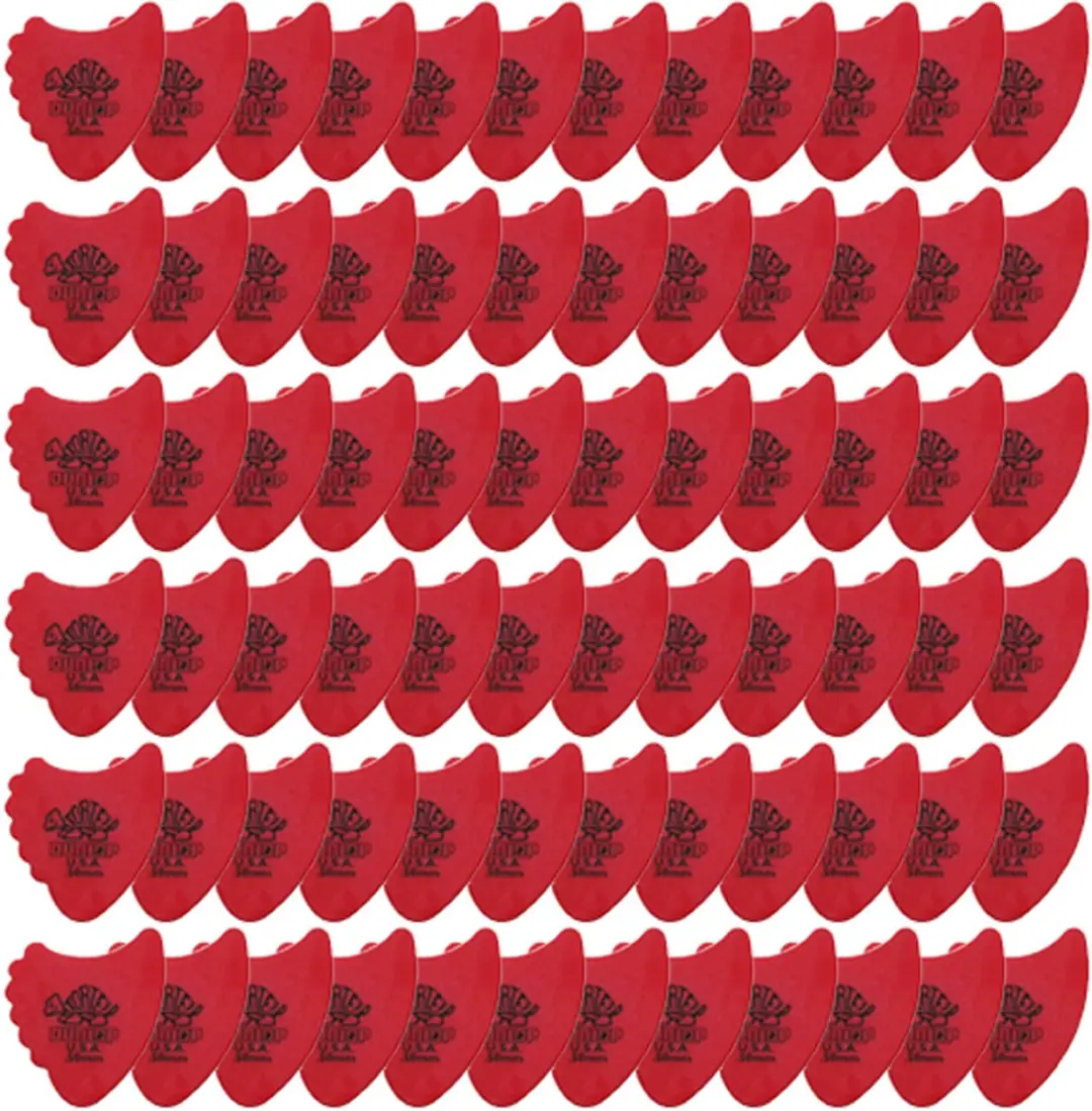 Dunlop 414-R Plectra 0.50mm - 72 Stuks - Rood
