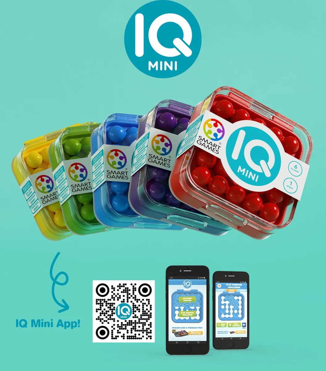 SmartGames IQ Mini SG 401 Puzzelspeelgoed - 1 Speler