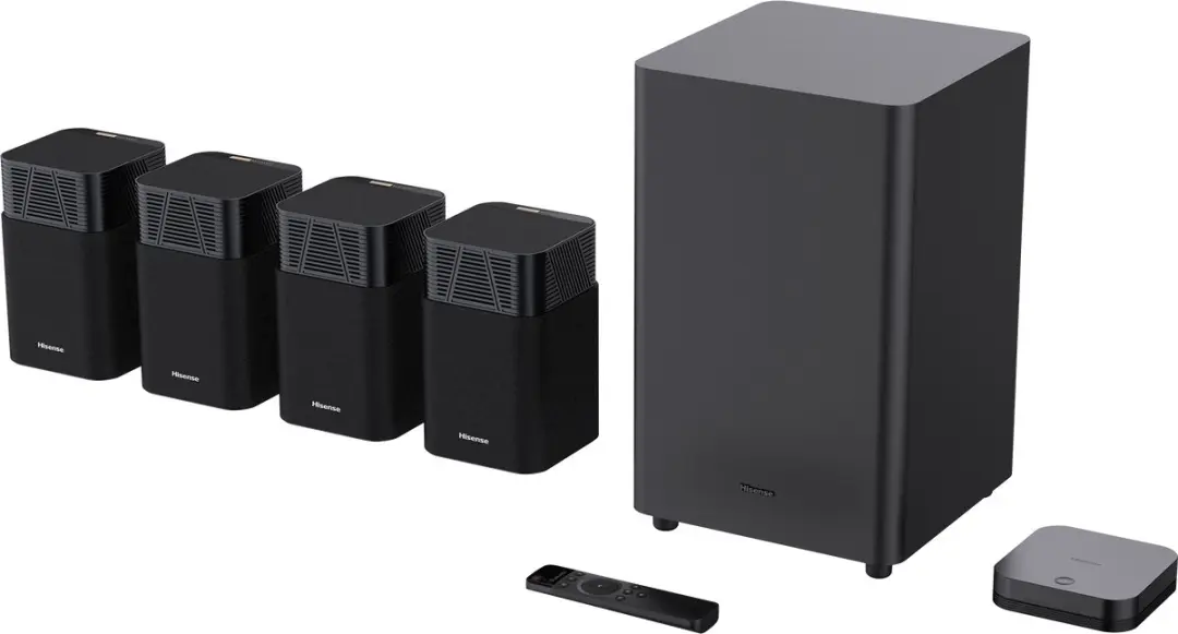 Hisense HT Saturn Soundbar 720W - 4.1.2 Kan. - Zwart