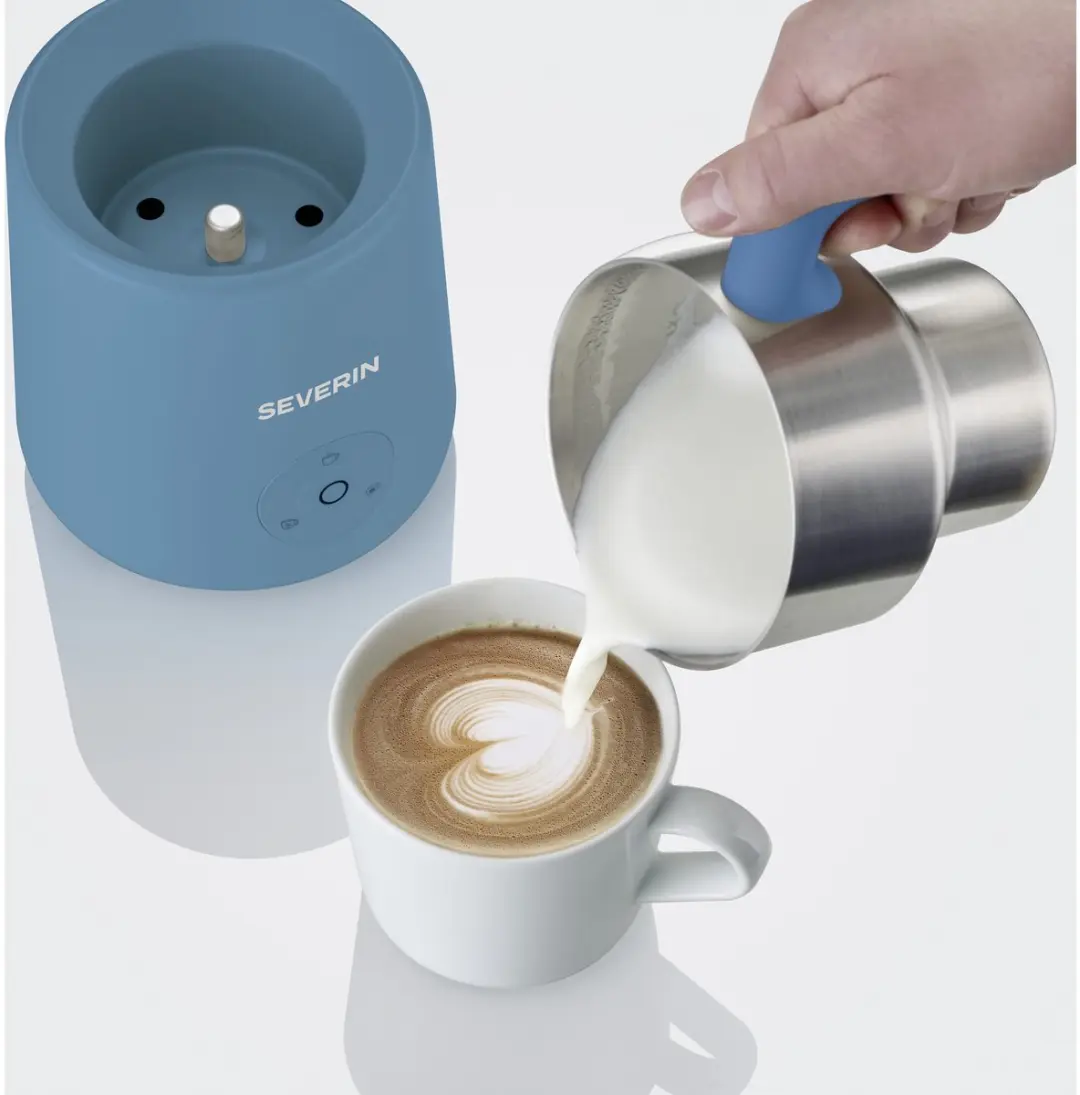 Severin SM 3596 Inductie Melkopschuimer 500W - Oceaanblauw