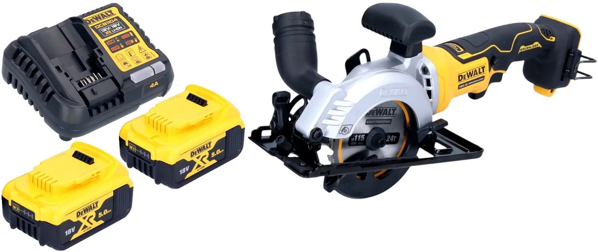 DeWalt DCS571 P2 Accu-cirkelzaag 115mm