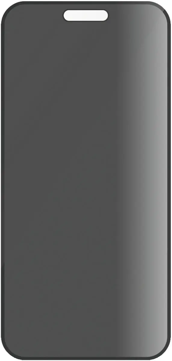 PanzerGlass iPhone 16 Pro Screenprotector 3-in-1 Privacy - Transparant Zwart - afbeelding 6 van 6