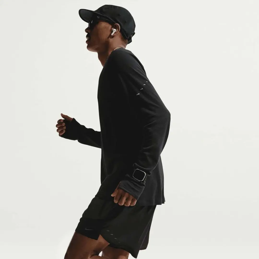 Nike Stride Men's Dri-FIT 5i Short Running - Zwart S