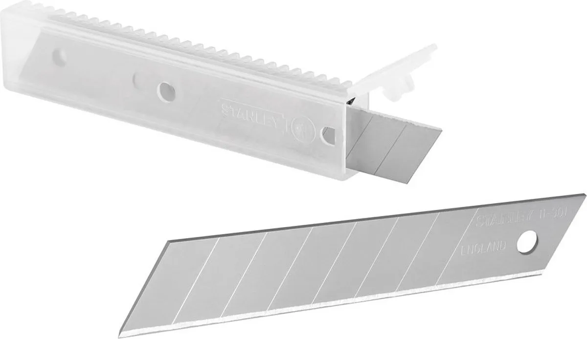 Stanley STHT10019-9 Interlock Afbreekmes - 200 Mesjes - Metaal