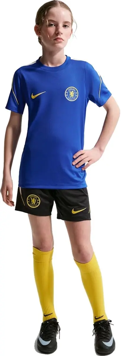 Nike Chelsea FC Strike Kinder Shirt II2674-452 - Blauw - 146/152