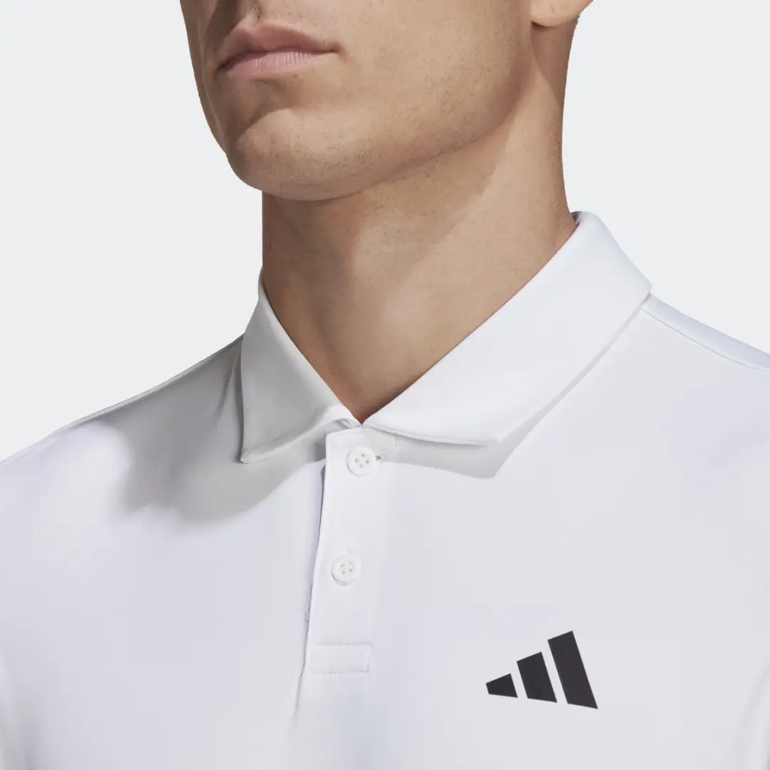 adidas Performance Club 3-Stripes Tennis Poloshirt S - Wit