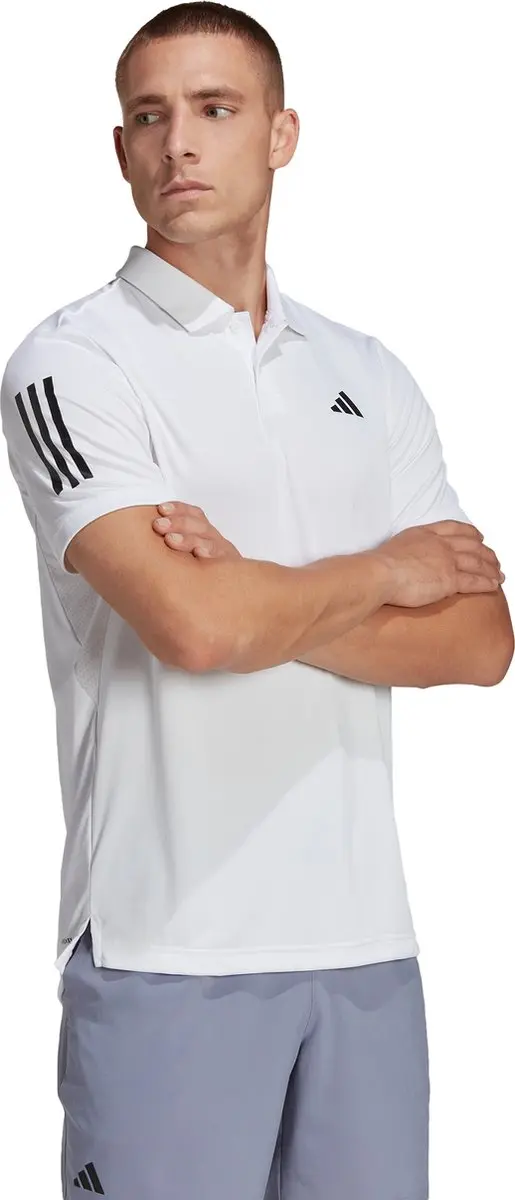 adidas Performance Club 3-Stripes Tennis Poloshirt S