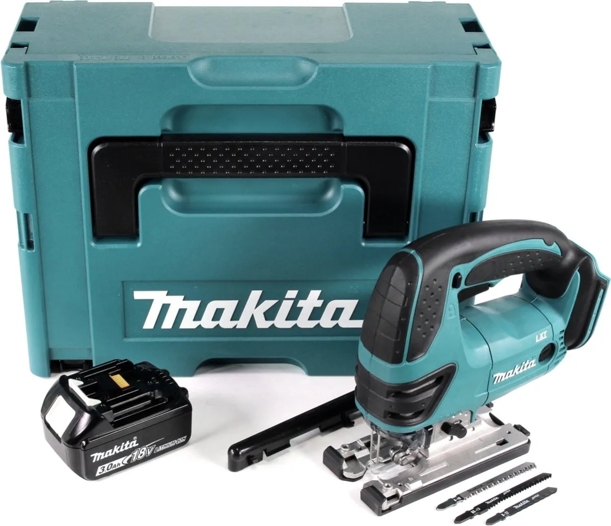 Makita DJV 180 F1J Accu-decoupeerzaag 18V - 1x 3,0Ah accu - 6 Bladen - afbeelding 5 van 5
