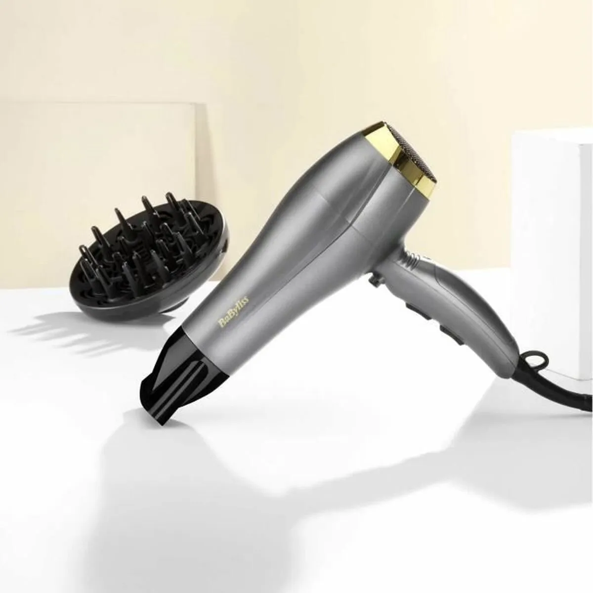 Babyliss Föhn 2300W - Goud/Titanium - Diffuser - afbeelding 6 van 6