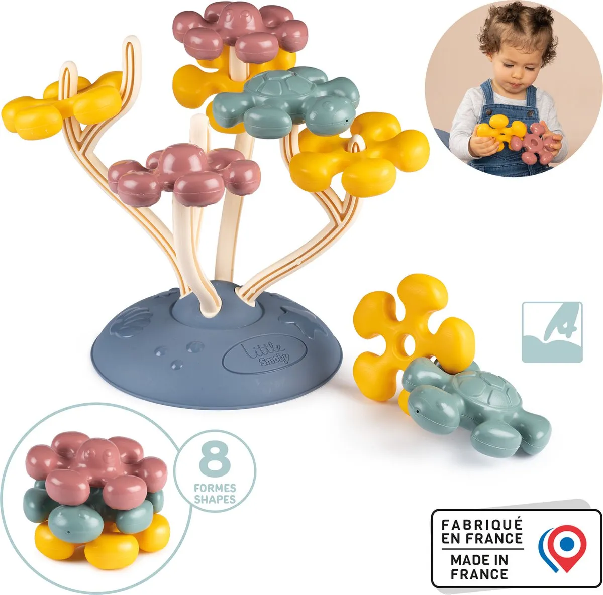 Smoby Little Coral Constructiespel