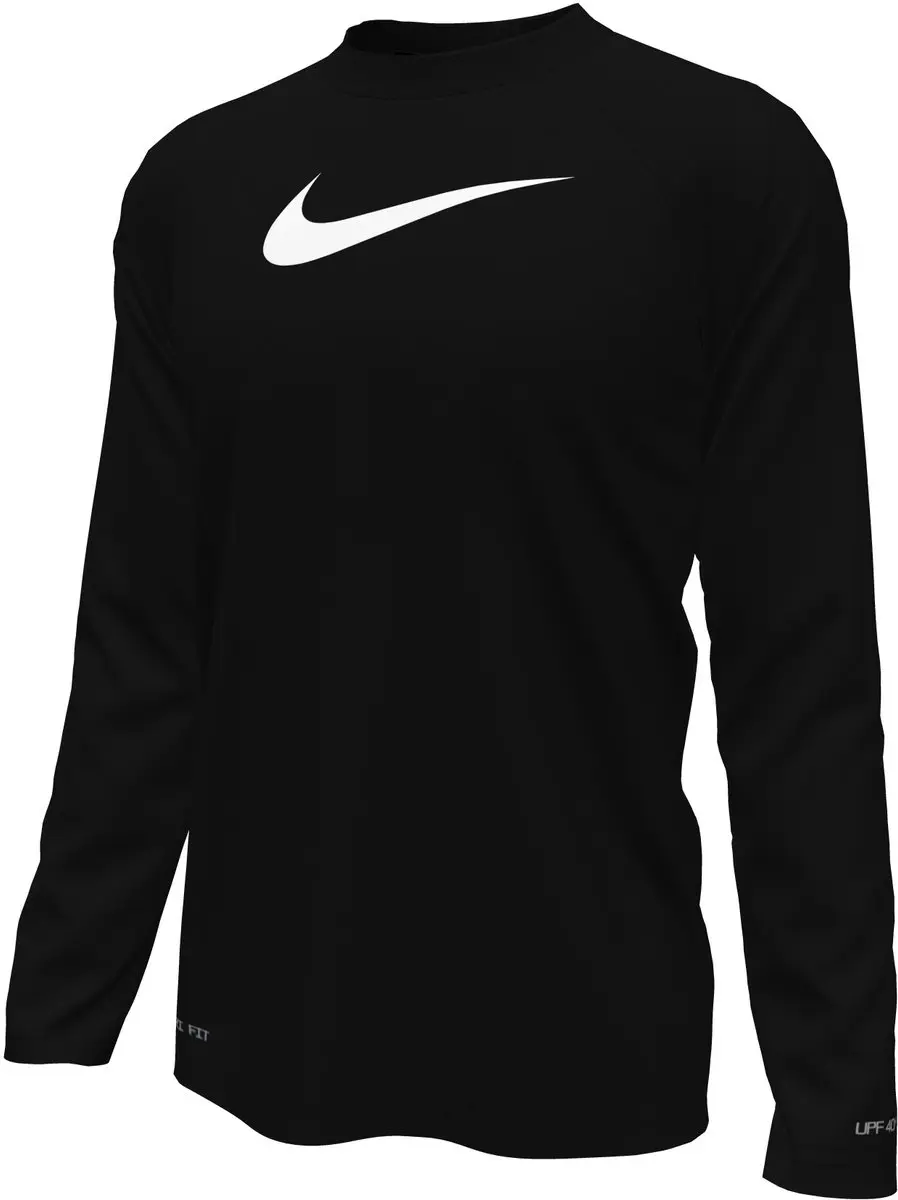 Nike Swim Hydroguard Essential LS Zwemshirt Junior 140