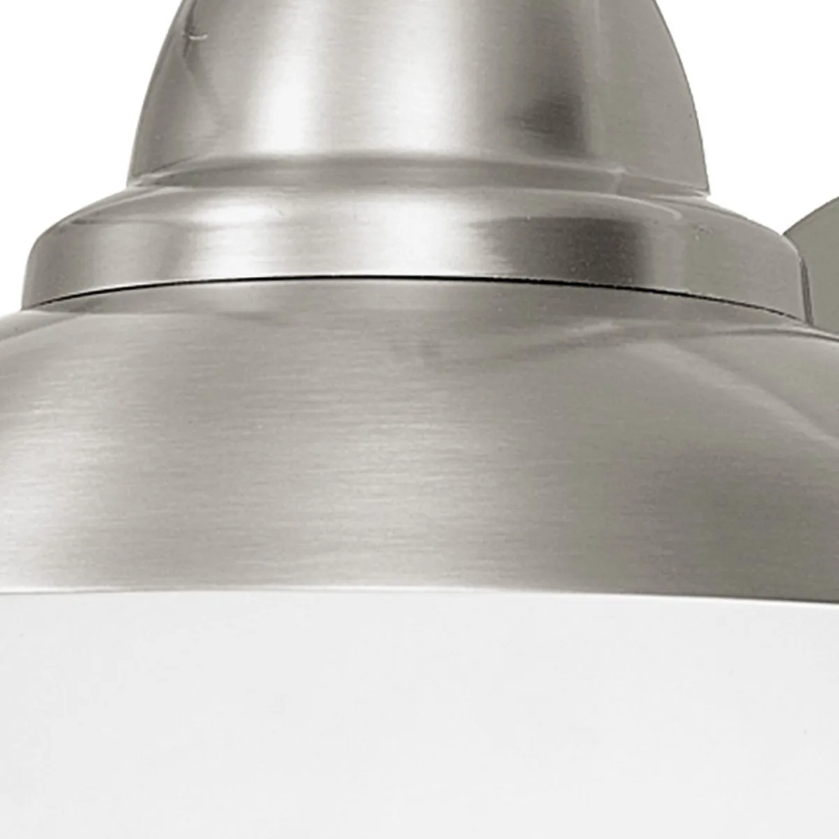 Eglo Sidney Wandlamp E27 - 37,5 cm - RVS - Wit