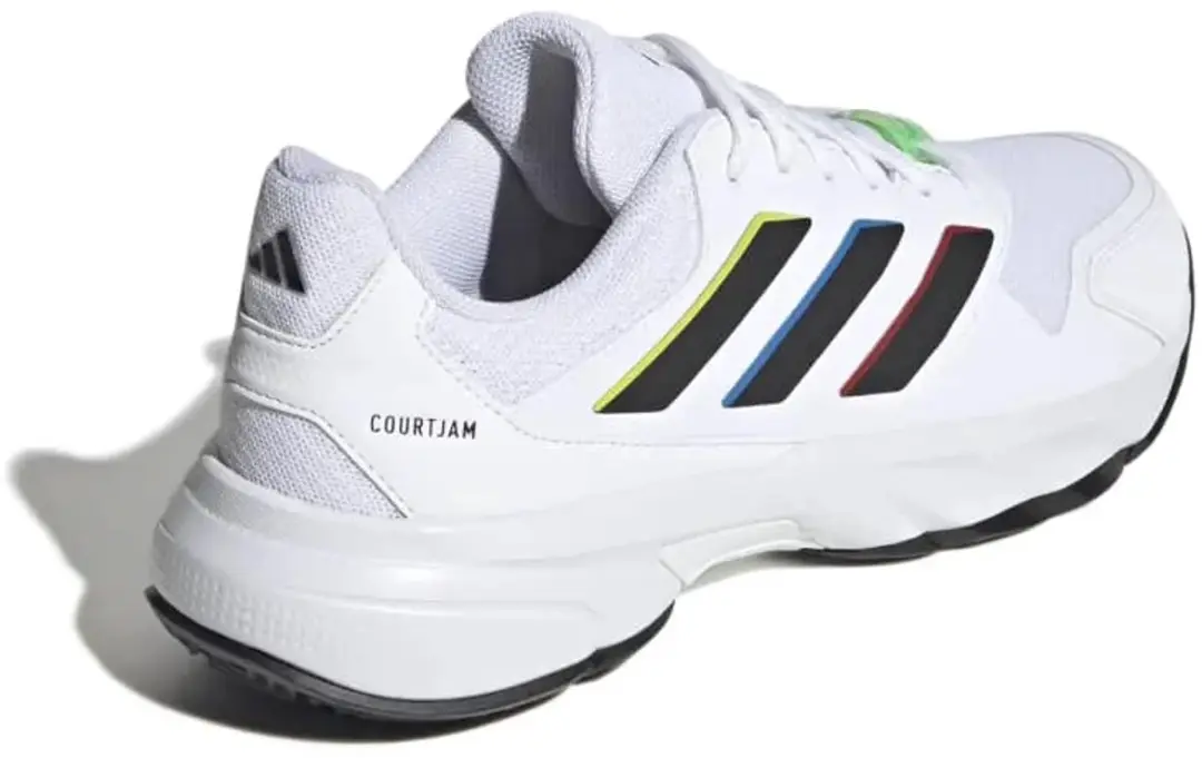 Adidas Courtjam Control 3 Padelschoenen 46 - Wit