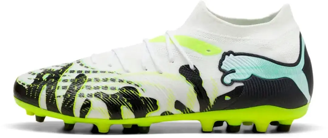PUMA Future 9 Match Creativity Mg Voetbalschoenen 40 - Mint Jelly